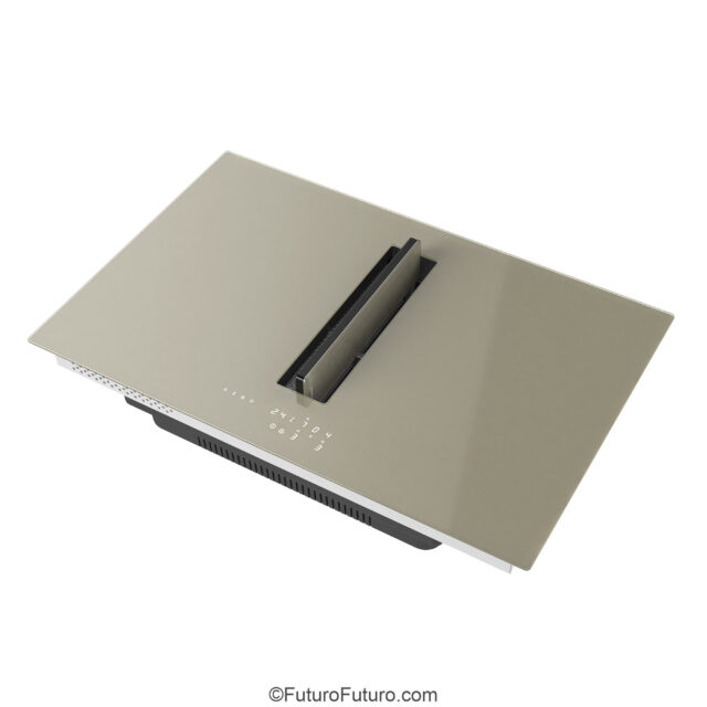 Induction cooking zones with built-in downdraft hood Futuro Futuro Portofino