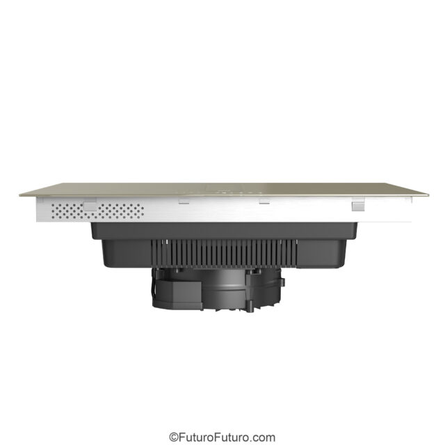 Futuro Futuro downdraft cooktop with grease filter maintenance indicator