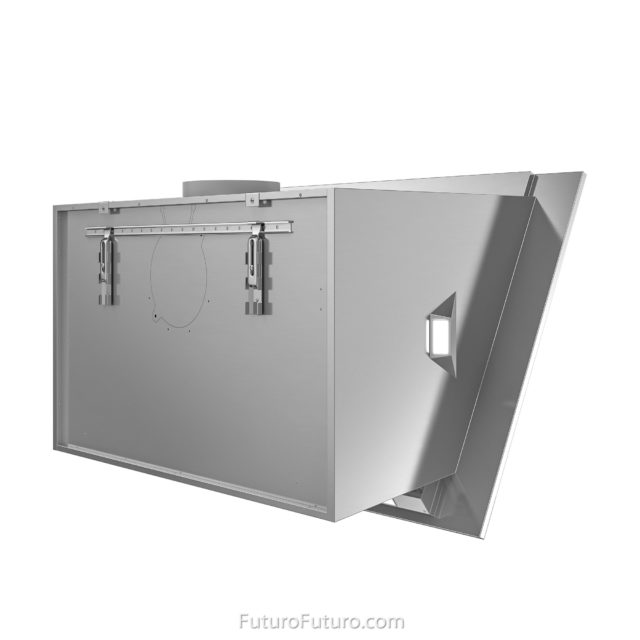 AISI 304 stainless steel hood | Wall mount range hood