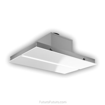Kitchen lights island range hood | Modern cooktop white range hood 