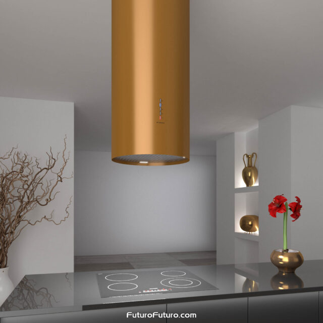 Futuro Futuro 14-inch Jupiter Cooper Island Range Hood - a new era of kitchen ventilation.