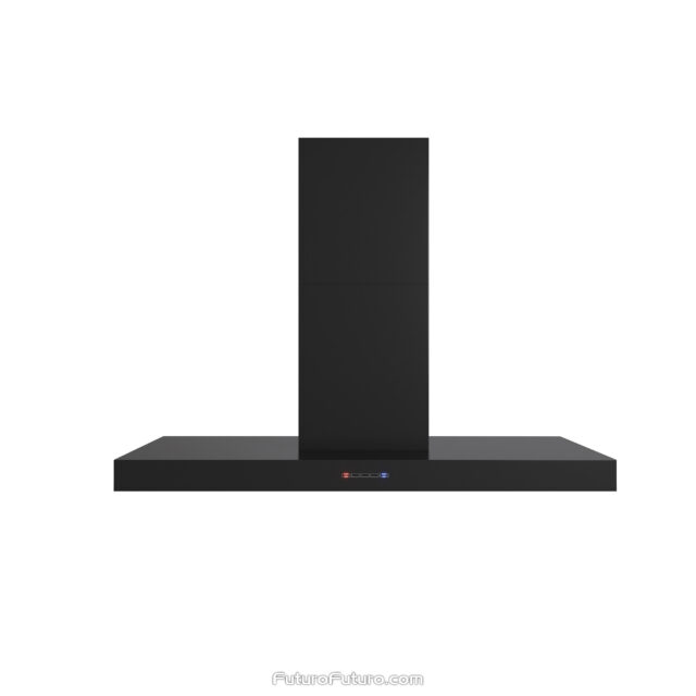 Italian ductless range hood | Black range hood