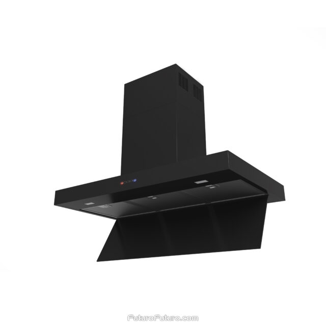 Black island vent hood | Modern island range hood