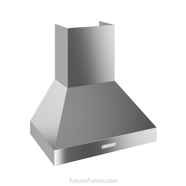 Professional appearance wall mount vent hood | AISI 304 stainless steel range hood