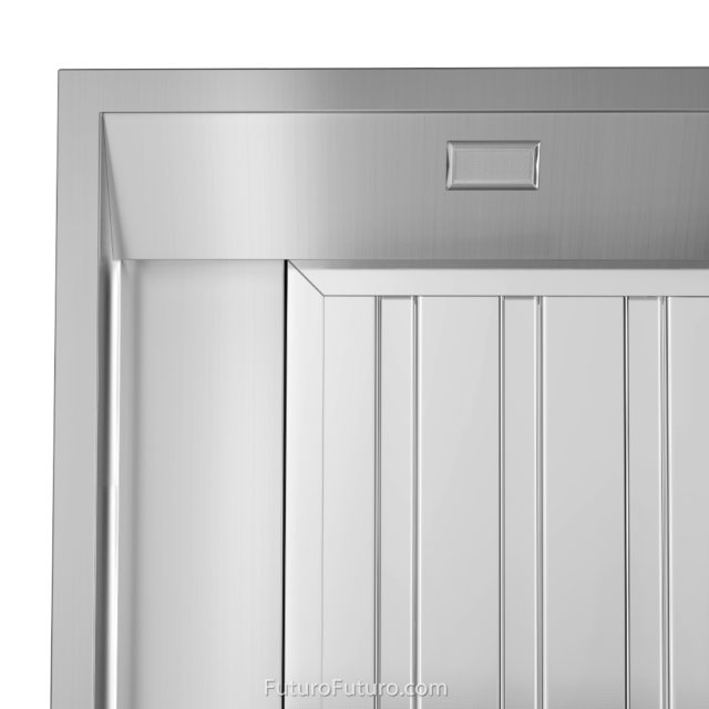 Baffle filters range hood | Dishwasher safe filters kitchen hood
