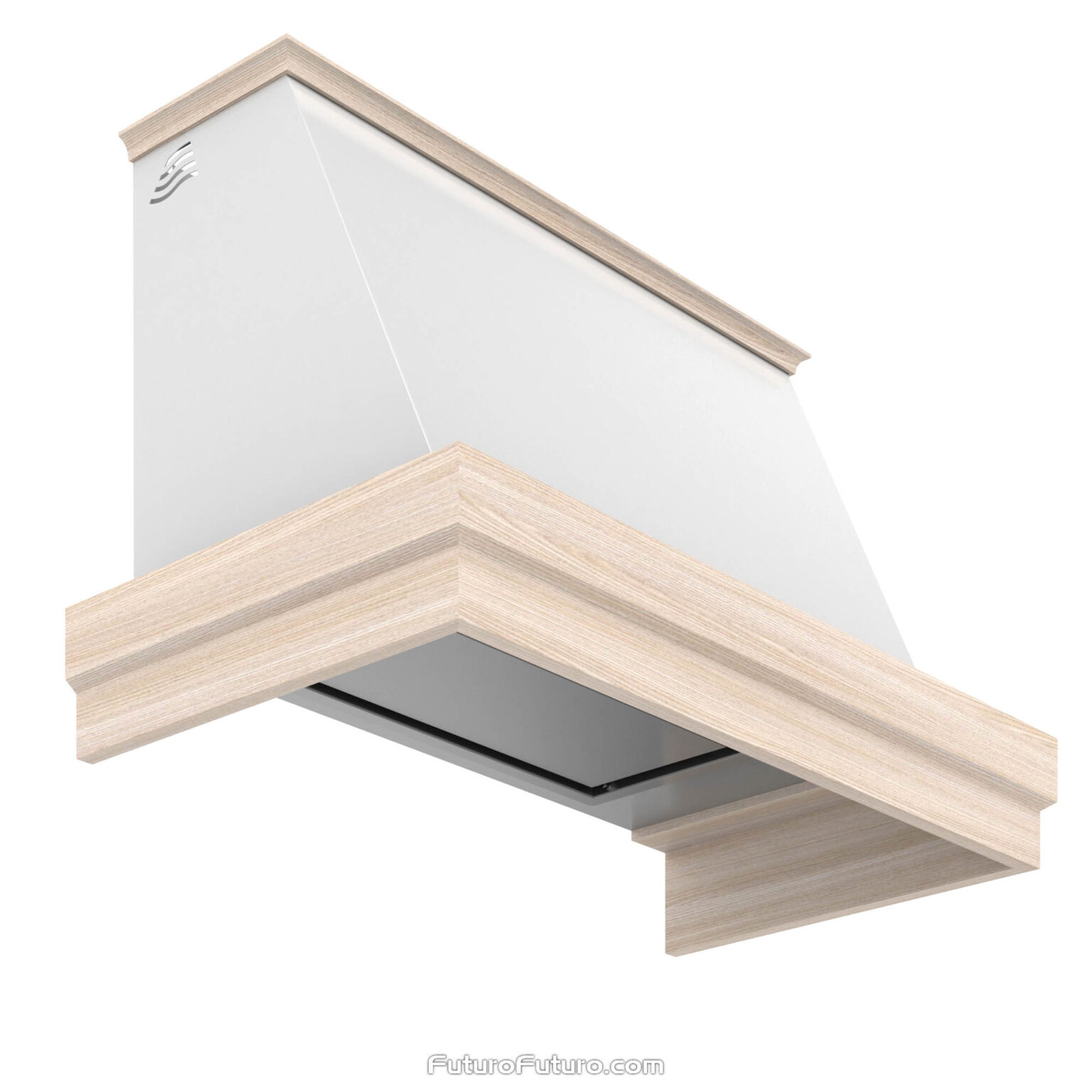 Futuro Futuro 36″ Art Tempo White Wall Range Hood