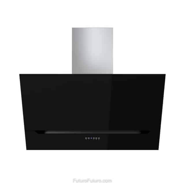 Transform your kitchen with the 36-inch Lorenzo Black wall mount range hood.