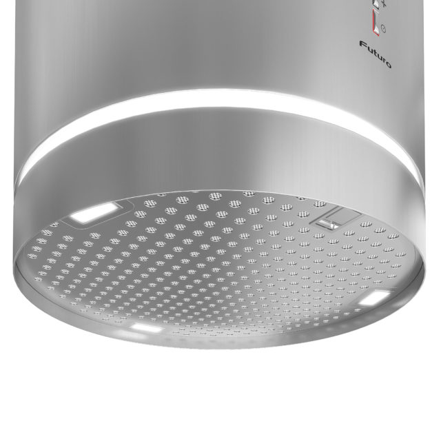 dishwasher safe metal mesh grease filters range hood | circular island range hood