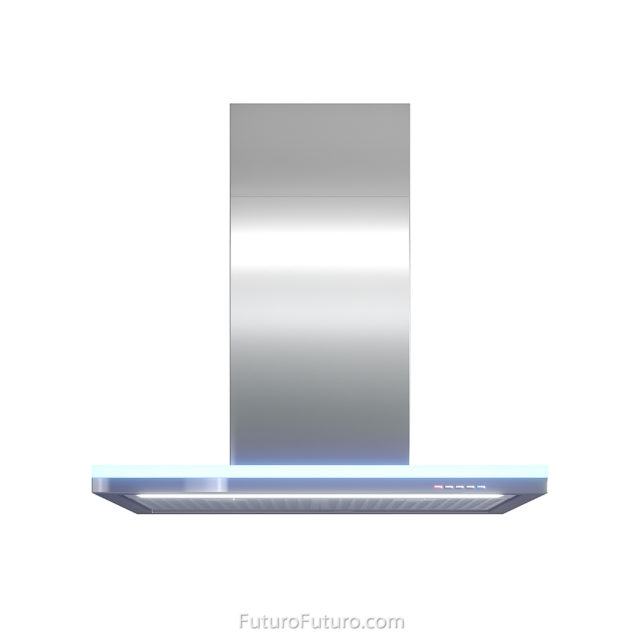 Illuminated range hood | Luxury kitchen exhaust fan