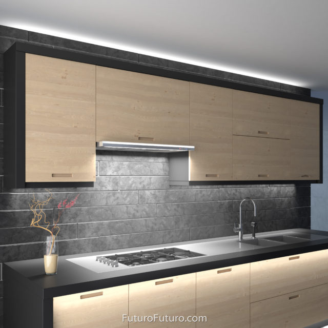 Contemporary under cabinet range hood | Modern stove hood