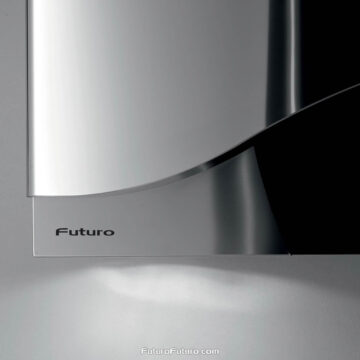 y5000 Futuro Futuro 36″ Aesthetics Black Wall Range Hood
