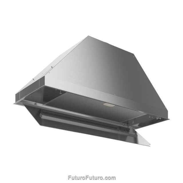 Stainless steel insert Kitchen range hood | Dishwasher Safe Filters