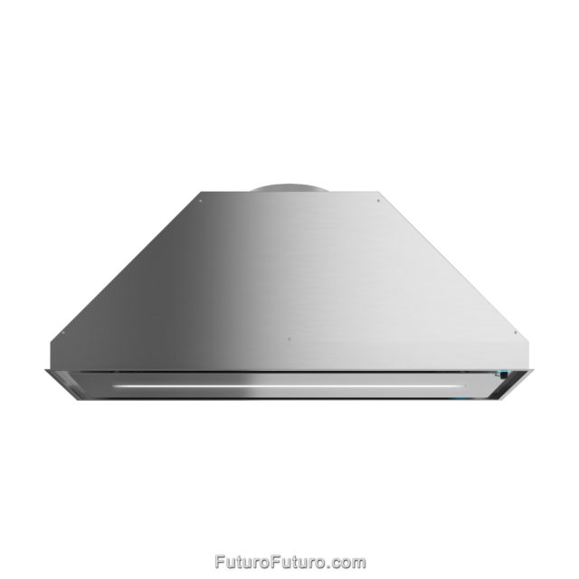 Stainless steel insert 30 inch Kelvin Inox Range Hood | adjustable light vent hood