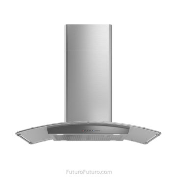 chimney cooker hoods 55cm wide