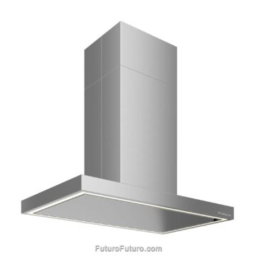 Futuro Futuro Stainless Steel Range Hood | Perimeter LED Light Strip | Perimeter Suction System