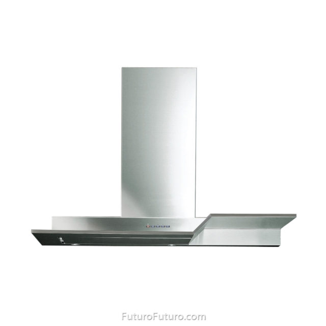 Stainless steel kitchen range hood | Modern italian kitchen hood
