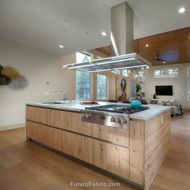 Luxury Kitchen Range Hood | Futuro Futuro 69″ Streamline Island Range Hood