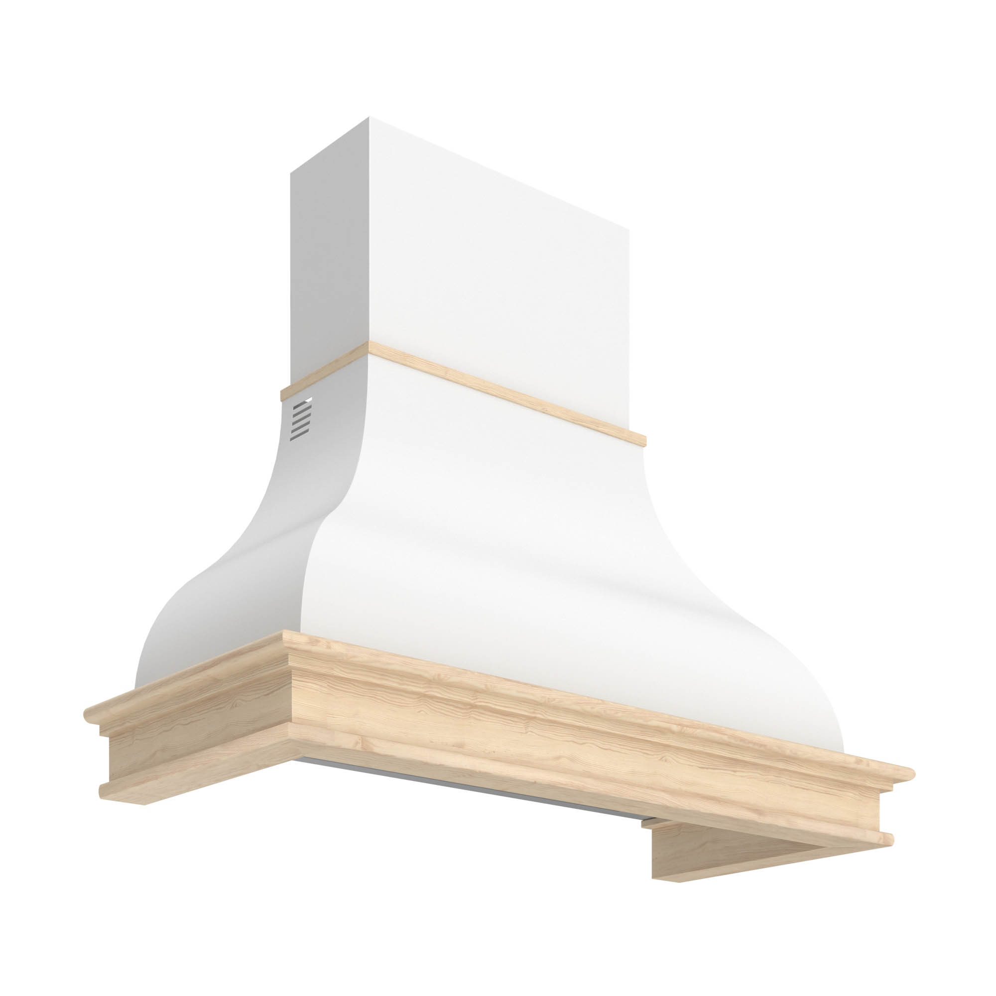 Futuro Futuro 48″ Perimeter White Island Range Hood