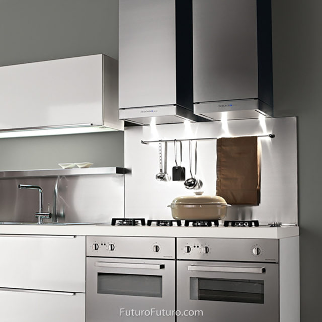 Modern kitchen stove hood | Designer kitchen vent hood