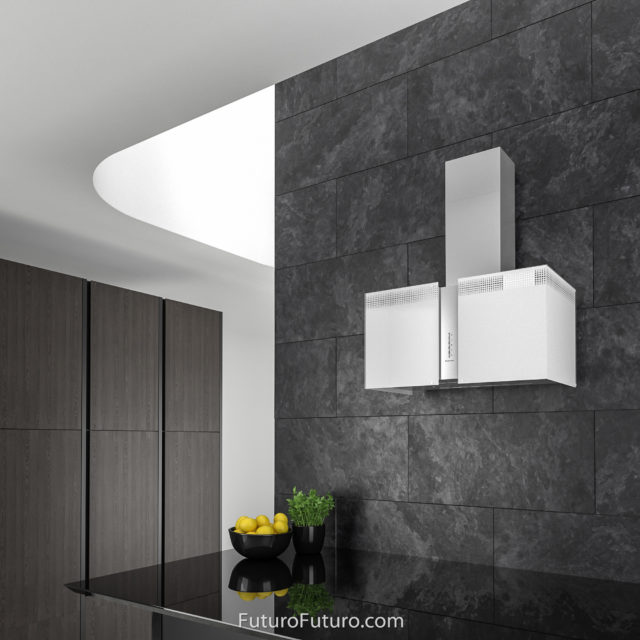 Futuristic designs kitchen hood vent | Contemporary range hood vent