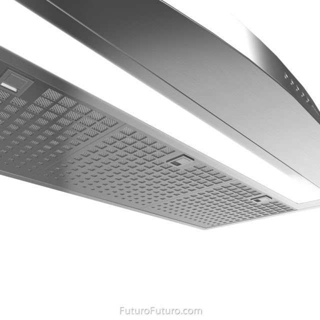 Stainless steel range hood | Stainless steel designer filters kitchen fan