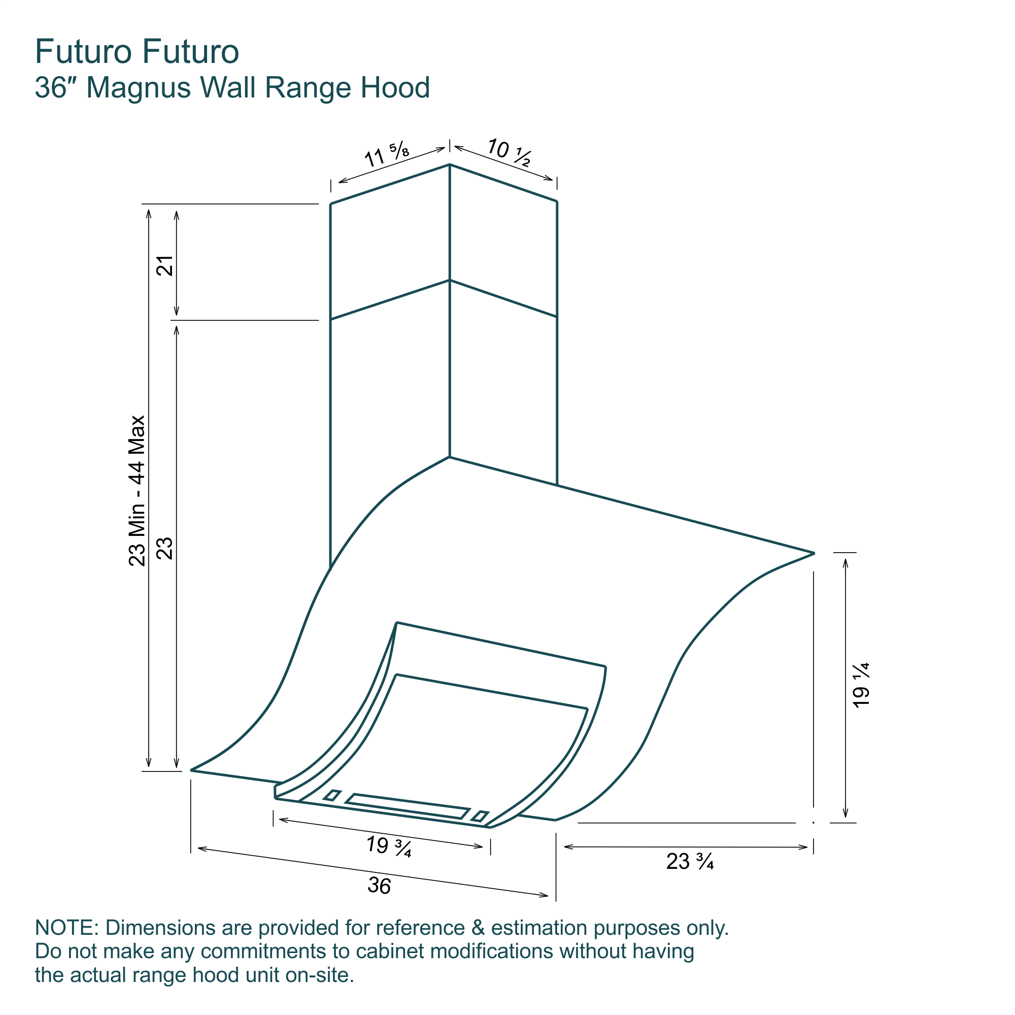 Range Hood Installation Diagram