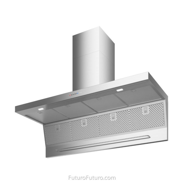 AISI 304 Stainless Steel hood | Modern ducted range hood