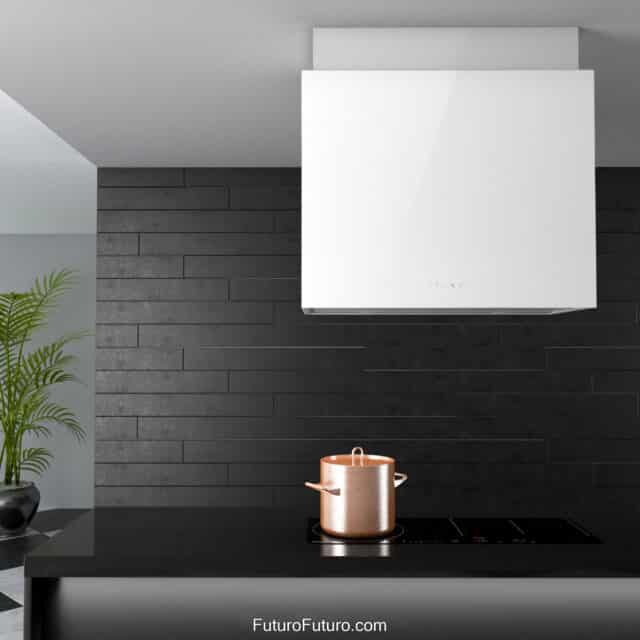 Futuro Futuro Lombardy White 36-inch Island Hood - the perfect kitchen focal point