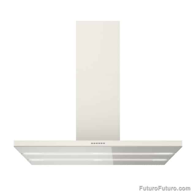 Designer range hood with advanced suction technology for clean air