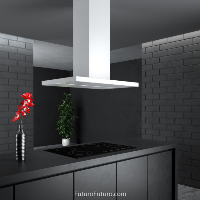 Best materials kitchen hood | Contemporary design island range hood