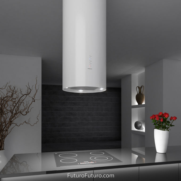 Futuro Futuro 14″ Jupiter White Island Range Hood