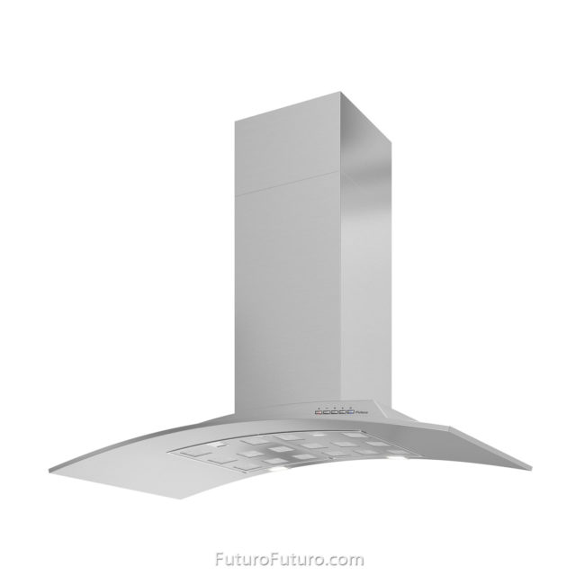 designer kitchen vent hood | stainless steel hood