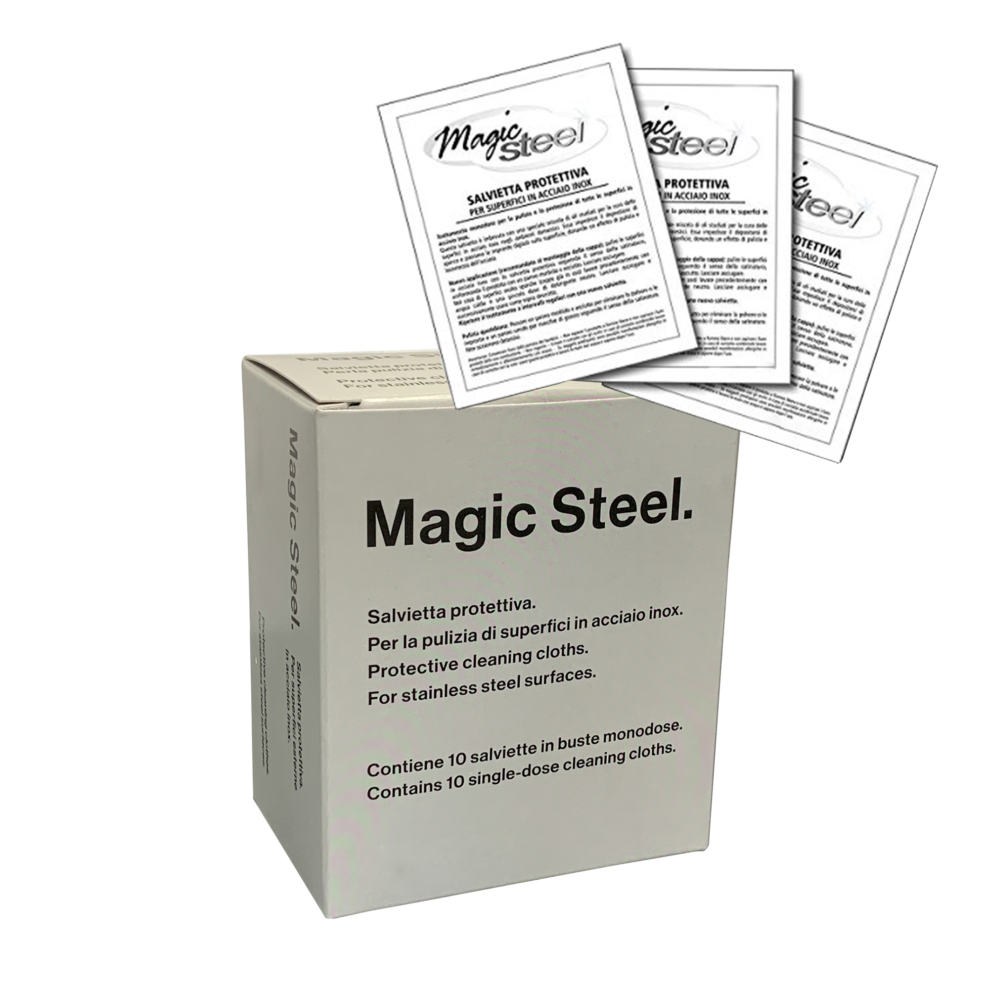 Futuro Futuro Magic Steel Wipes (10-pack)