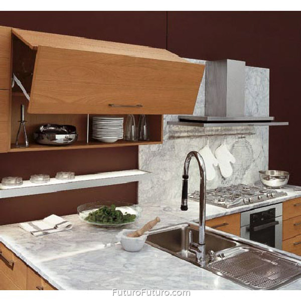 Gas cooktop kitchen hood | Contemporary kitchen vent hood